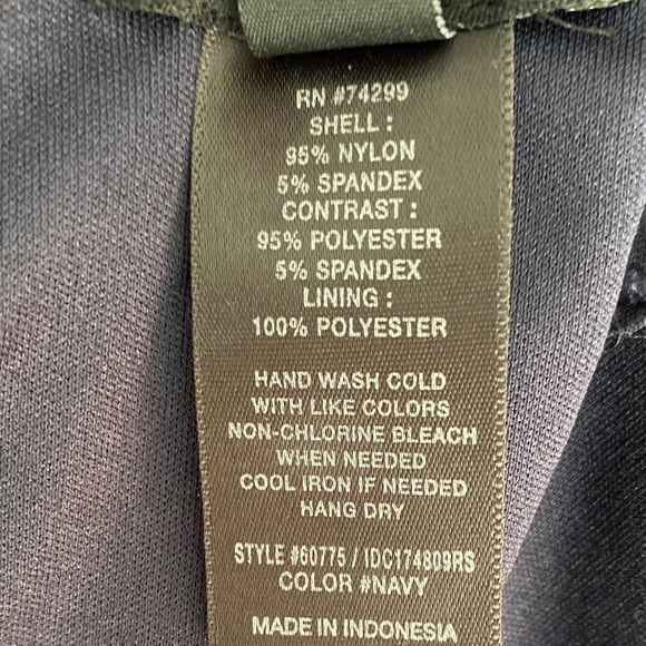 Enfocus Navy Blue Lace Cocktail Dress Size 8 - Picture 11 of 11